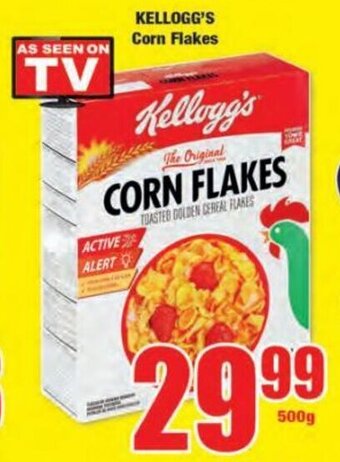 Boxer Kellogg's Corn Flakes 500g offer