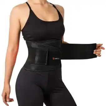 Takealot Unicoo instant slim body shaper & waist trainer belt - black offer