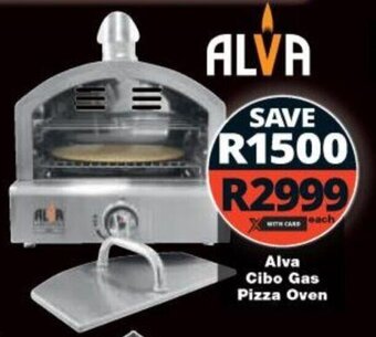 Checkers Alva Cibo Gas Pizza Oven offer