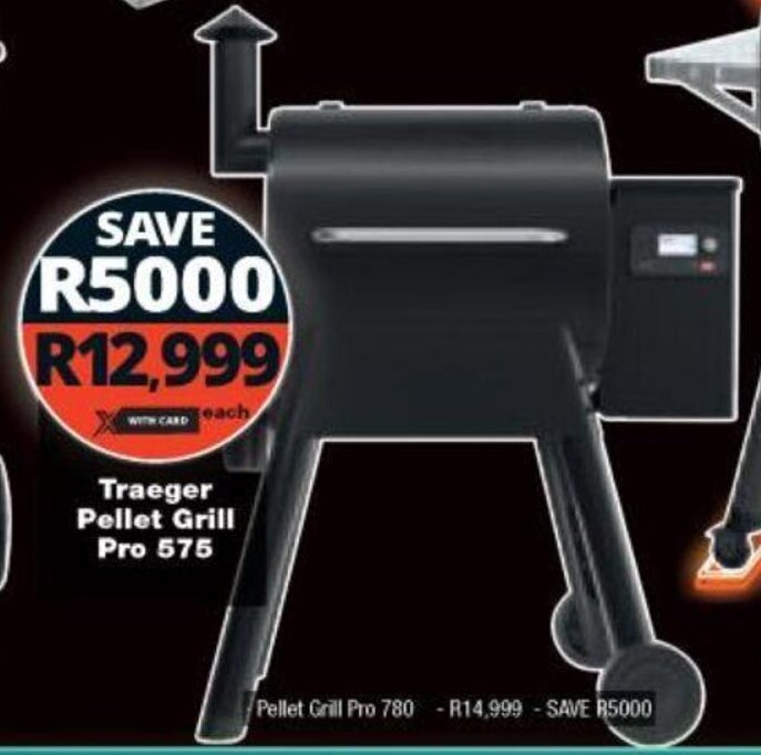 Checkers Traeger Pellet Grill Pro 575 offer