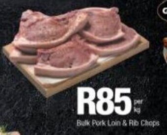 Bulk Pork Loin & Rib Chops per kg
