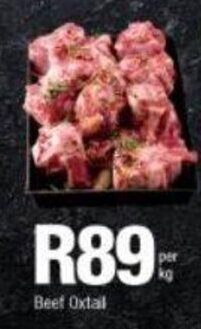 Checkers Beef Oxtail per kg offer