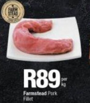 Checkers Farmstead Pork Fillet per kg offer
