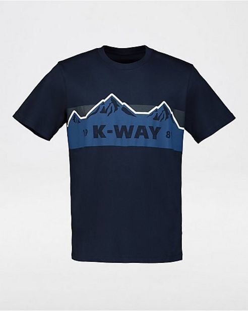 Cape Union Mart K-way elements men’s graphic 3 peaks t-shirt offer