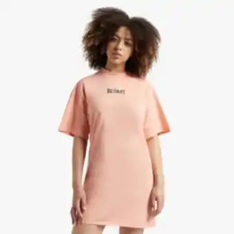 Sportscene Redbat athletics women's peach t-shirt dress offer