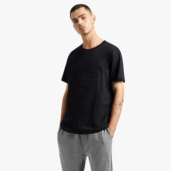 Sportscene Redbat athletics men's black t-shirt offer