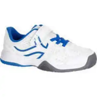 Decathlon Ts530 kids' tennis shoes - white/blue offer