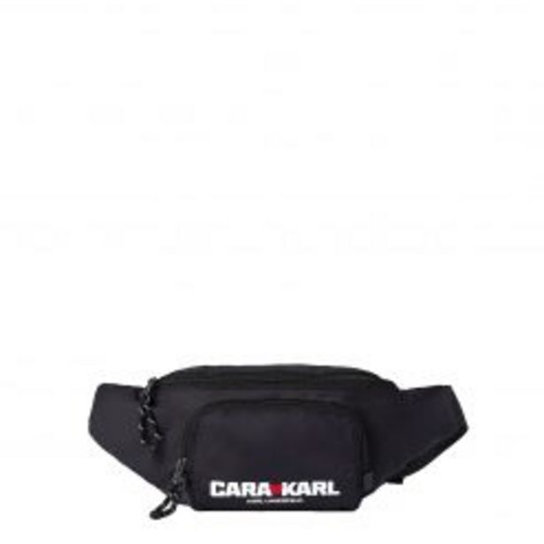 Europa Art Group Cara loves karl packable bum bag – black offer