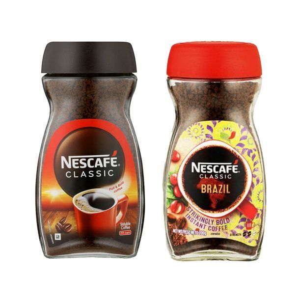 2x 200g classic & classic brazil instant coffees offer at OneDayOnly