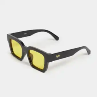 Sportscene Redbat square black sunglasses offer