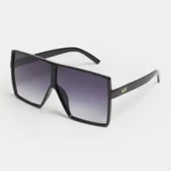 Sportscene Redbat oversize black sunglasses offer