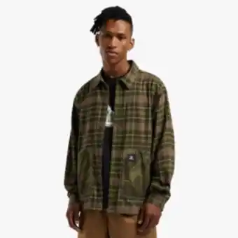 Converse men's woven fatigue shirt