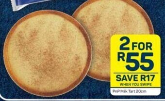 Pick n Pay PnP Milk Tart 20cm offer