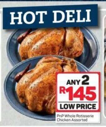 Pick n Pay PnP Whole Rotisserie Chicken Assorted offer