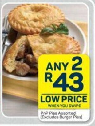 Pick n Pay PnP Pies Assorted offer