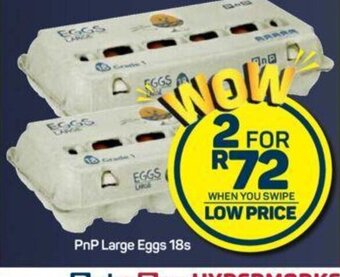 Pick n Pay PnP Large Eggs 18s offer