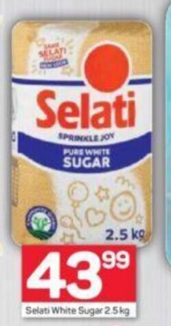 Pick n Pay Selati White Sugar 2.5 kg offer