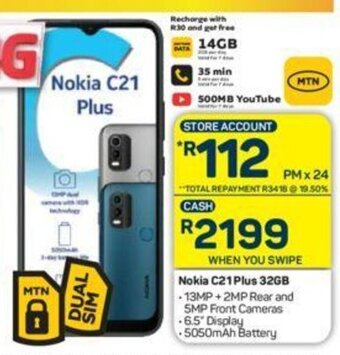 Nokia C21 plus 32GB