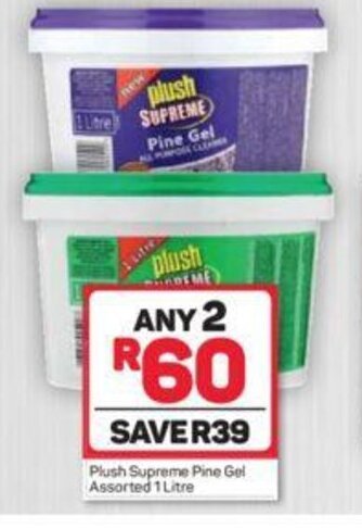 Pick n Pay Plush Supreme Pine Gel Assorted 1 Litre offer