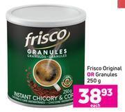 Game Frisco original or granules-250g each offer