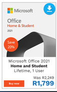 Microsoft office 2021 home and student