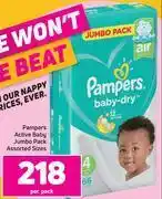Game Pampers active baby jumbo pack-per pack offer