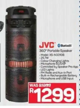 Pick n Pay JVC 360 Portable Speaker offer