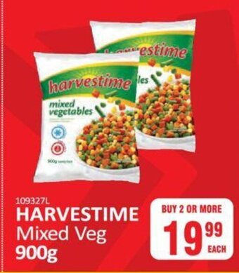 Harvestime Mixed Veg 900g