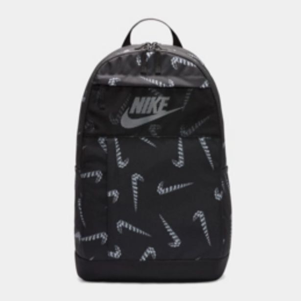 Nike elemental aop black/white backpack offer at Totalsports