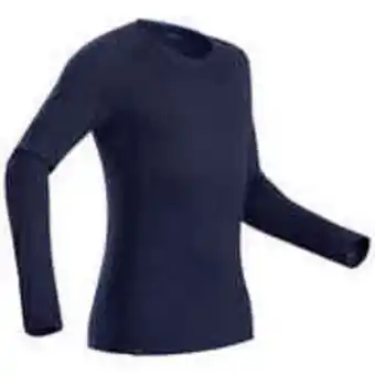 Decathlon Men's long-sleeve t-shirt merino wool mt500 offer