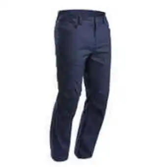 Decathlon Men's walking trousers - blue offer