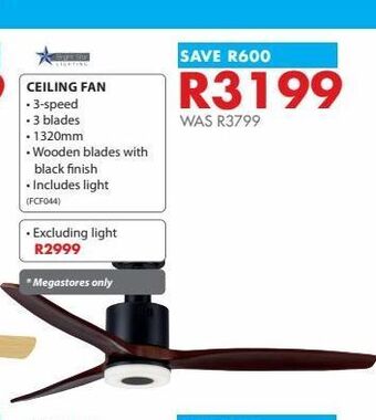 Chamberlain Ceiling fan offer