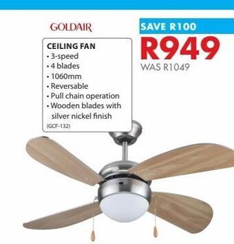 Chamberlain Ceiling fan offer