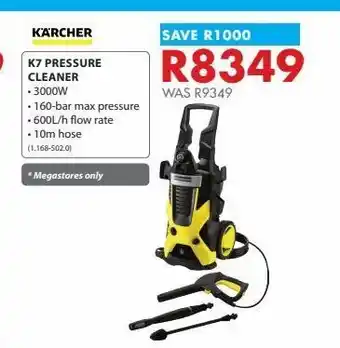 Chamberlain K7 pressure cleaners offer