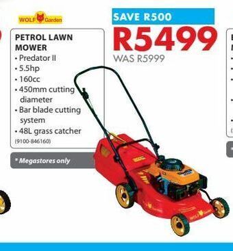 Chamberlain Petrol lawn mower offer