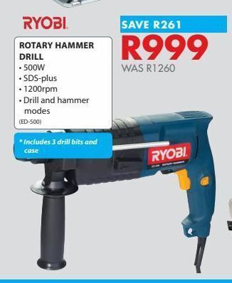Chamberlain Rotary hammer drill offer