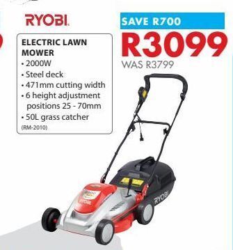 Chamberlain Electric lawn mower offer
