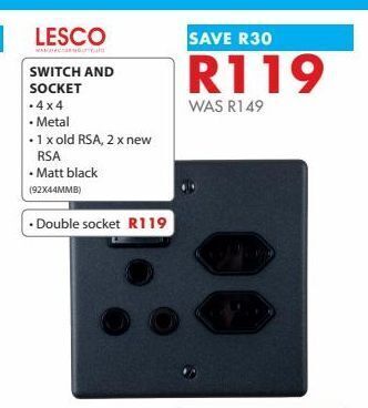 Switch and socket