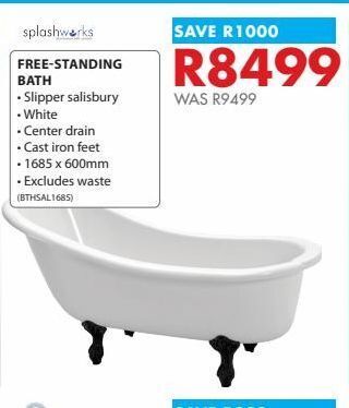 Chamberlain Free-standing bath offer
