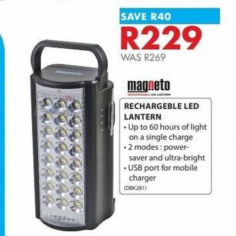 Chamberlain Rechargeble led lantern offer