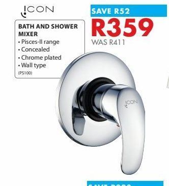 Chamberlain Bath and shower mixer offer