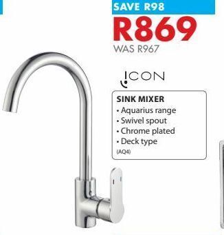 Chamberlain Sink mixer offer