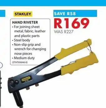 Hand riveter