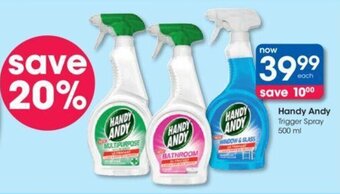 Clicks Handy Andy Trigger Spray 500ml offer