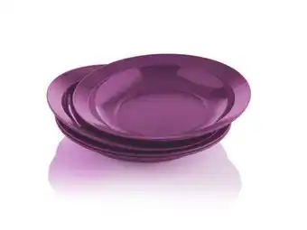 Tupperware Large deep plates (550ml x 4) offer
