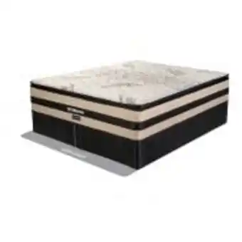 Restonic bazaruto 183cm (king) medium bed set