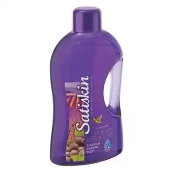 Game Satiskin bubble bath luxurious grape 2 l offer