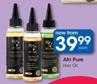 Clicks Afri Pure Hair Oil offer