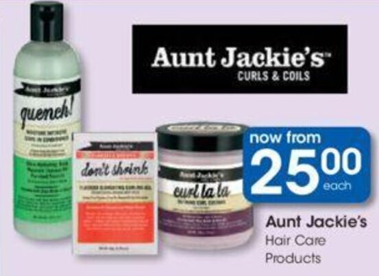 Aunt Jackies Hair Care Products Offer At Clicks 