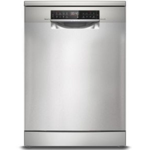Bosch 60cm freestanding dishwasher silverinox sms6hci01z + receive a